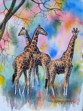  giraffe kunst - Giraffe aus Afrika